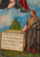 Adoration of the Trinity (Landauer Altarpiece, detail, supposed self-portrait) in home office