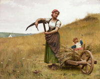 Adoration by Paul Peel — hand-painted eco oil painting reproduction on canvas