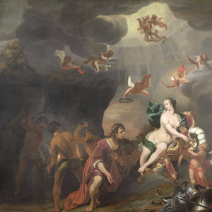 Aeneas Receiving a New Set of Armour from Venus