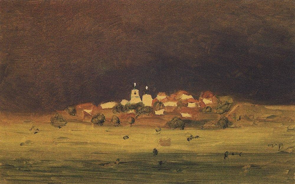 After a Rain by Arkhyp Kuindzhi — hand-painted eco oil painting reproduction on canvas