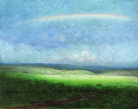 After a Rain. Rainbow by Arkhyp Kuindzhi — hand-painted eco oil painting reproduction on canvas