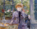 After Luncheon by Berthe Morisot — vintage oil painting wall art, Impressionism