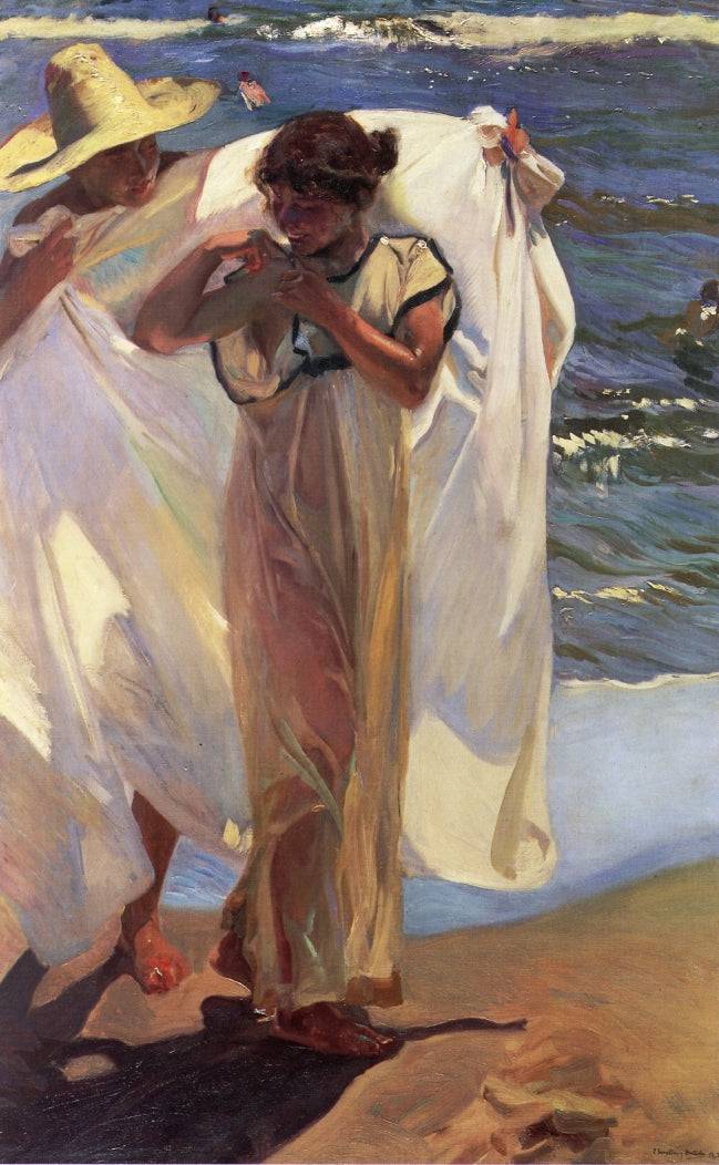 After the Bath - Joaquín Sorolla