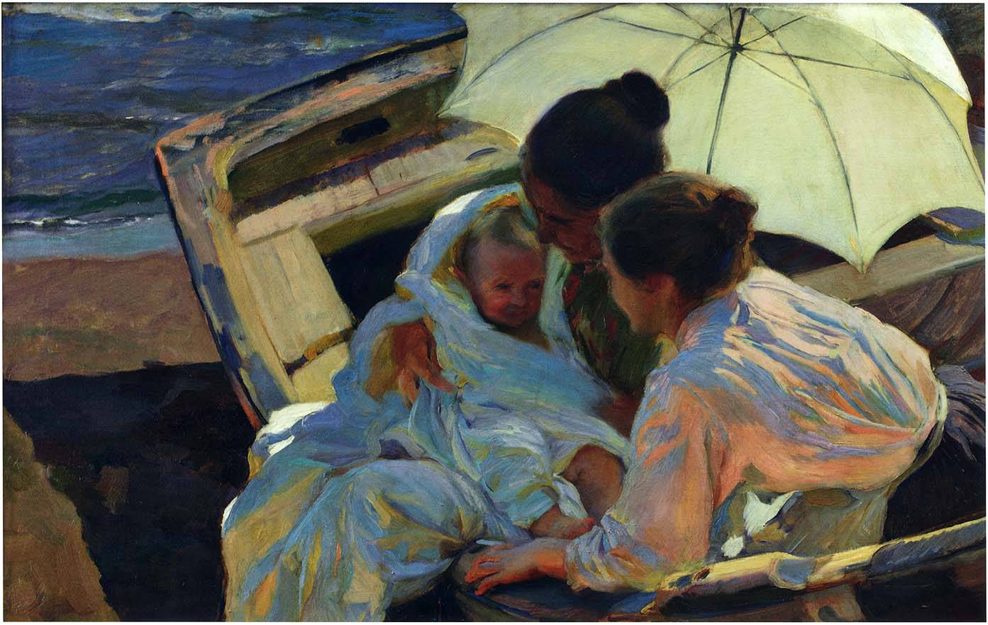 After the Bath - Joaquín Sorolla