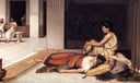 After the Dance by John William Waterhouse — female oil painting wall art, Romanticism