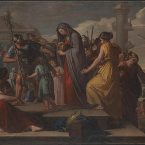 Agrippina Landing at Brindisium with the Ashes of Germanicus