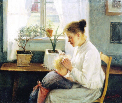 Äidin huoli in home office