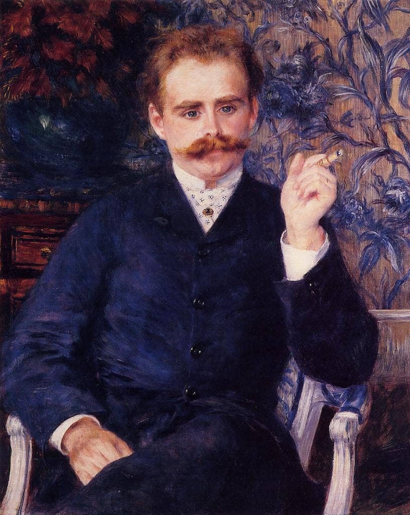 Albert Cahen d`Anvers by Pierre-Auguste Renoir — hand-painted portrait oil painting reproduction on canvas