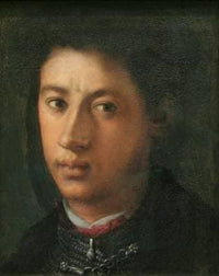 Alessandro de' Medici by Jacopo Pontormo — hand-painted portrait oil painting reproduction on canvas