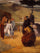 Alexander and Bucephalus in kitchen