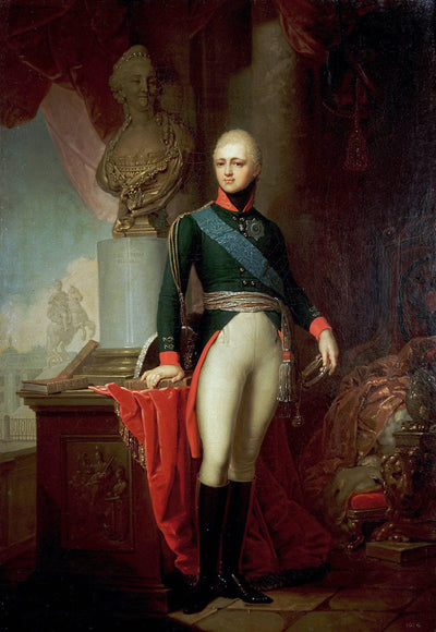 Alexander I in modern living room