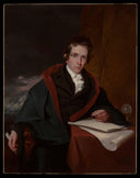 Alexander Metcalf Fisher by Samuel Morse — male oil painting wall art, Romanticism
