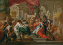 Alexander the Great in the Temple of Jerusalem by Sebastiano Conca — group oil painting wall art, Baroque