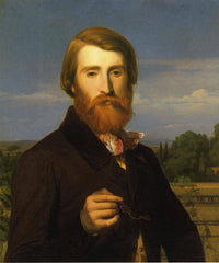 Alfred Bruyas by Alexandre Cabanel — hand-painted landscape oil painting reproduction on canvas