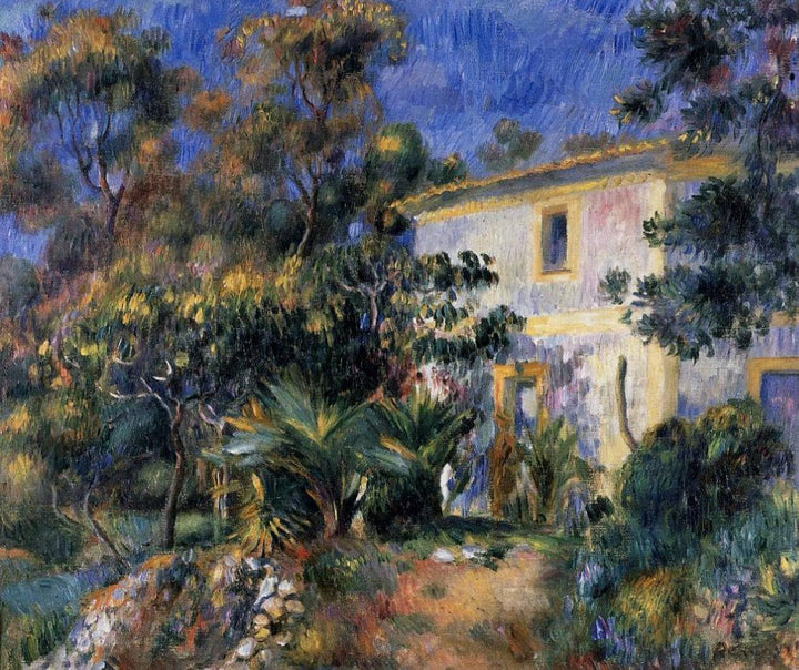 Algiers Landscape by Pierre-Auguste Renoir — hand-painted botanical oil painting reproduction on canvas