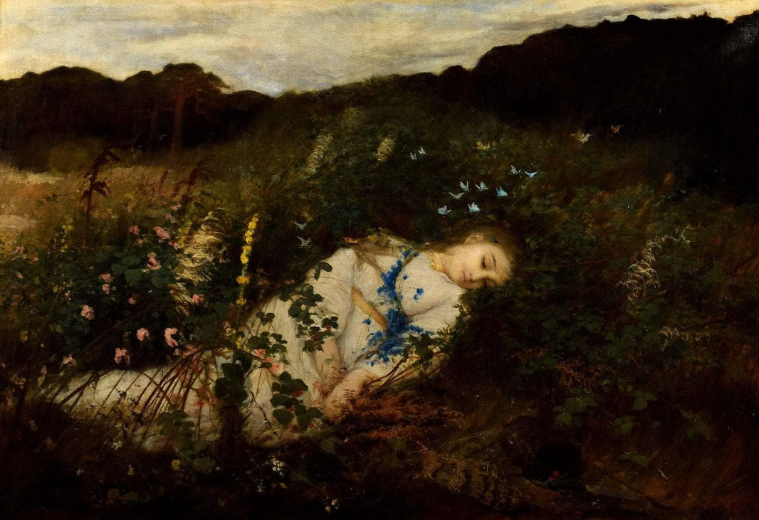 Alina by Leon WyczóÅkowski — hand-painted landscape oil painting reproduction on canvas