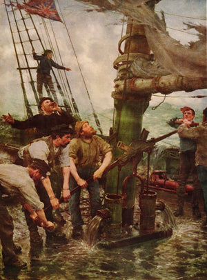 All Hands To The Pump - Henry Scott Tuke