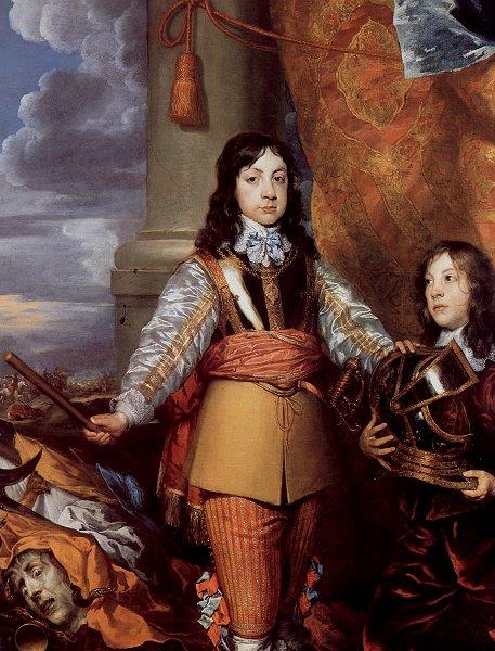 Allegorical Portrait of Charles II of England When Prince of Wales - William Dobson