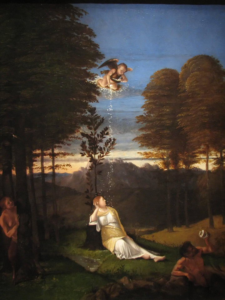 Allegory of Chastity by Lorenzo Lotto — hand-painted cultural oil painting reproduction on canvas
