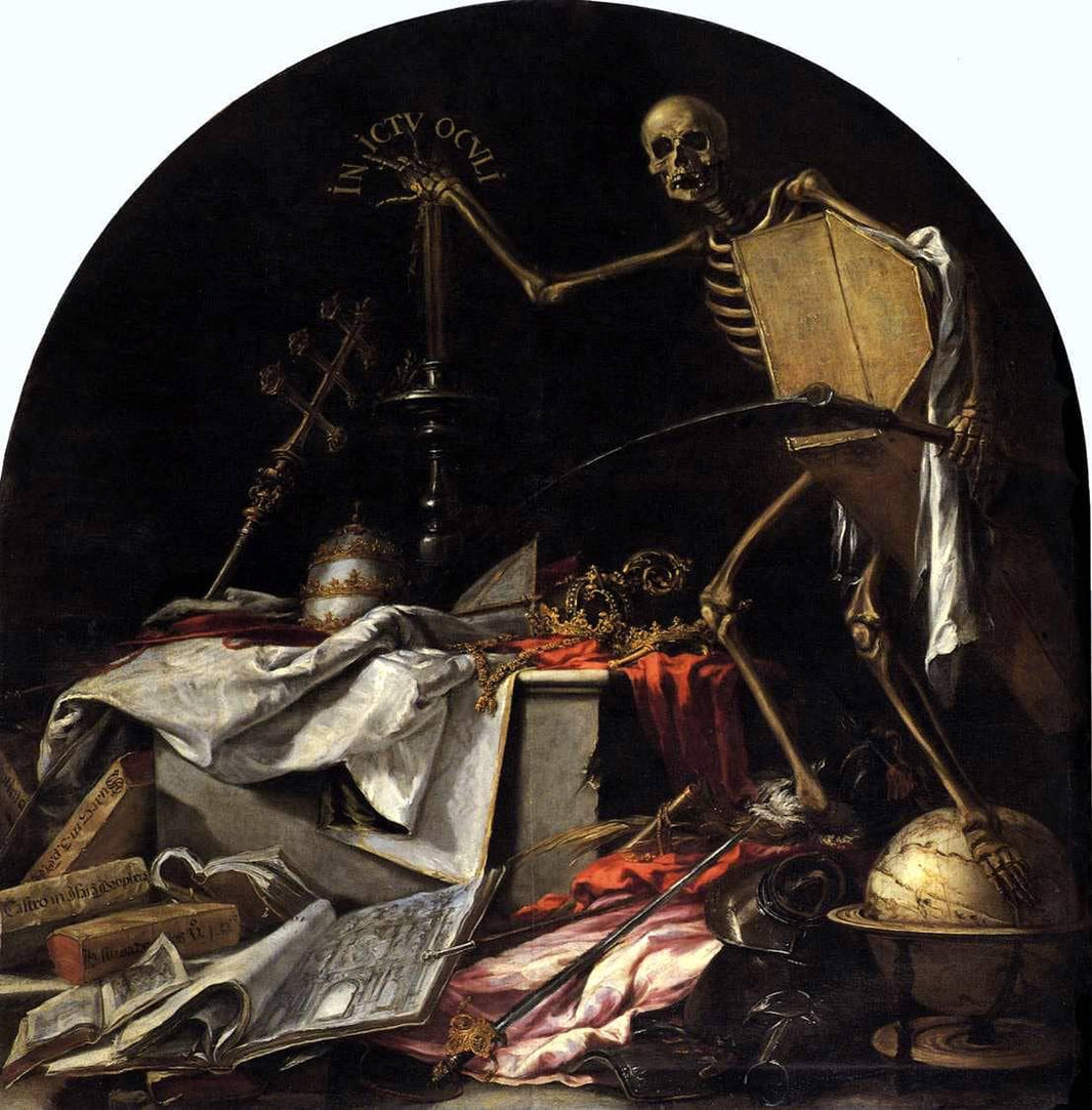 Allegory of Death: In Ictu Oculi by Juan de Valdes Leal — hand-painted still oil painting reproduction on canvas
