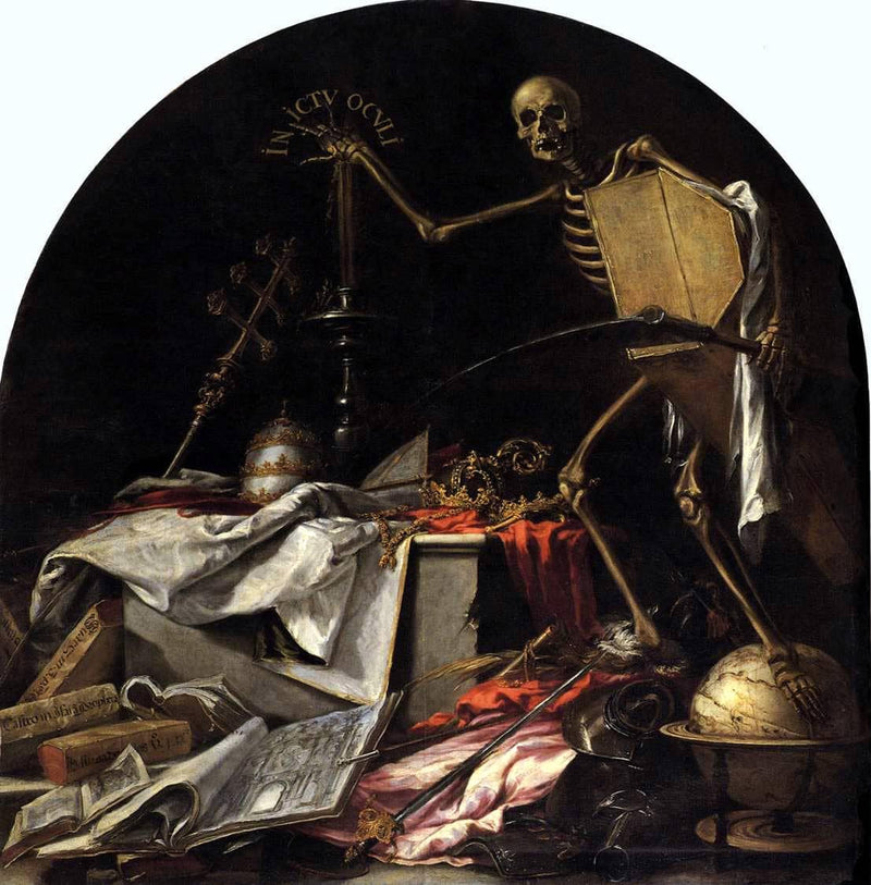 Allegory of Death: In Ictu Oculi on gallery wrap
