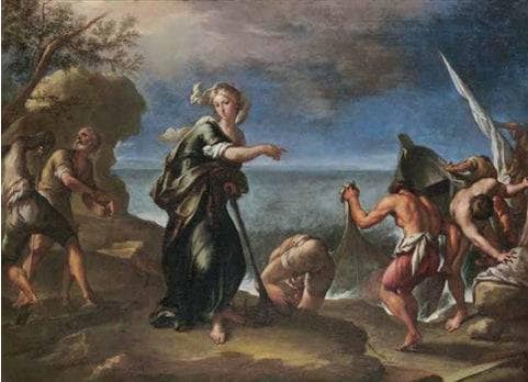 Allegory of Hope by Francesco Stringa — hand-painted cultural oil painting reproduction on canvas