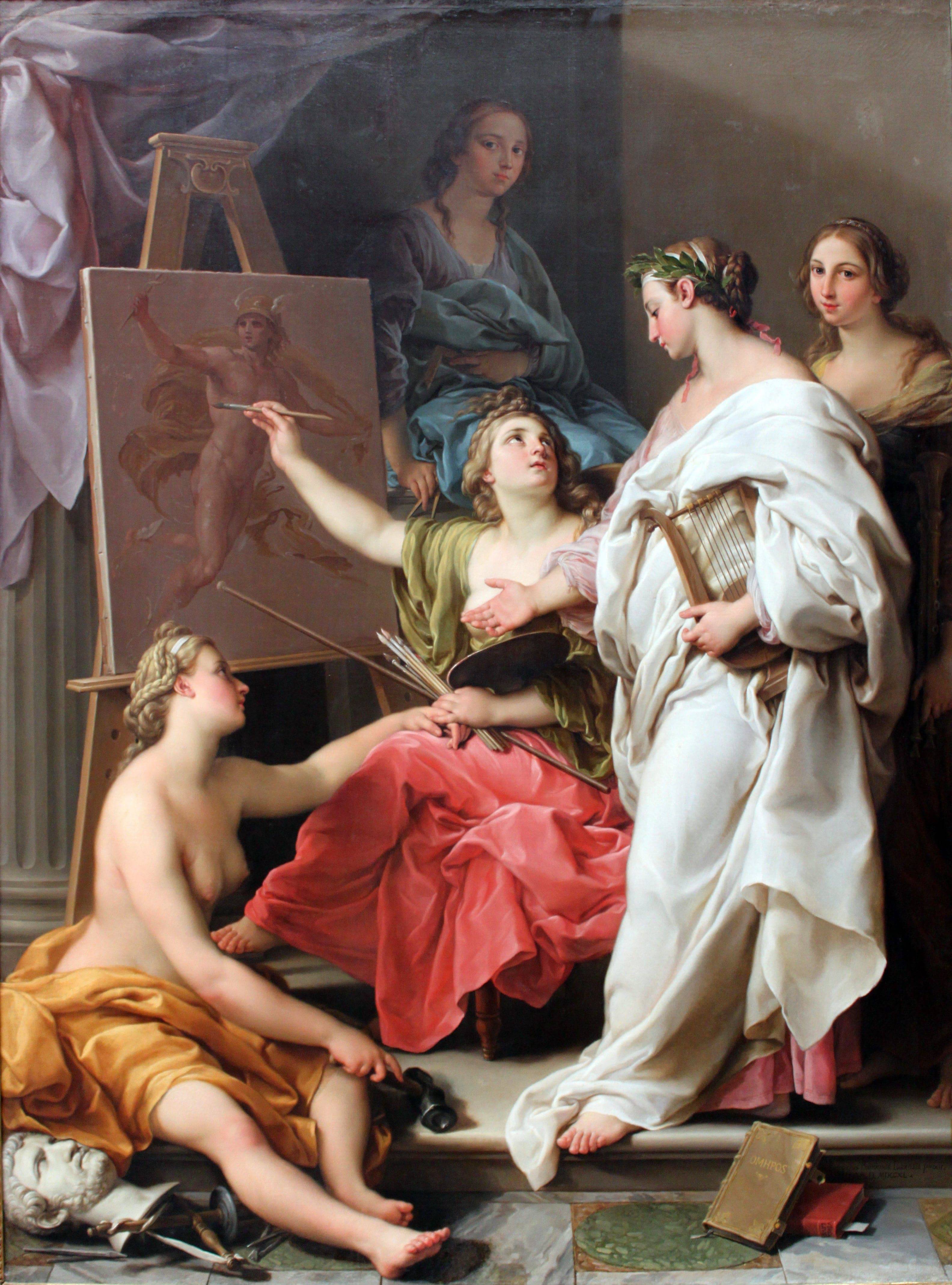 Allegory of the Arts - Pompeo Batoni