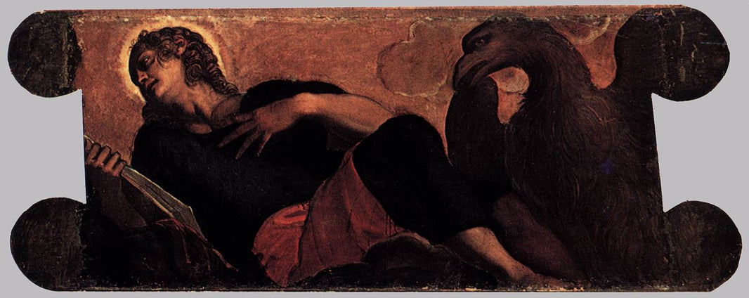 Allegory of the Scuola di San Giovanni Evangelista by Tintoretto, hand-painted portrait oil painting reproduction on canvas