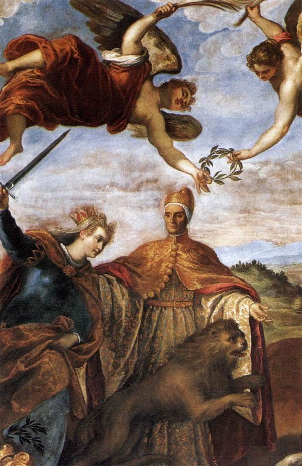 Allegory of the Victory over the League of Cambrai (detail)