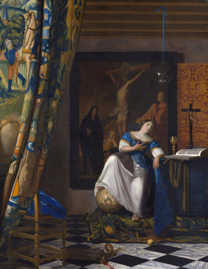 Allegory on Faith - Johannes Vermeer