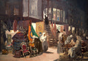 Allen Street by George Luks — religious oil painting wall art, Realism