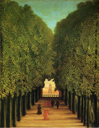 Alleyway in the Park of Saint Cloud