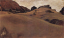 Almlandschaft Im Ötztal by Albin Egger-Lienz — rural oil painting wall art, Expressionism