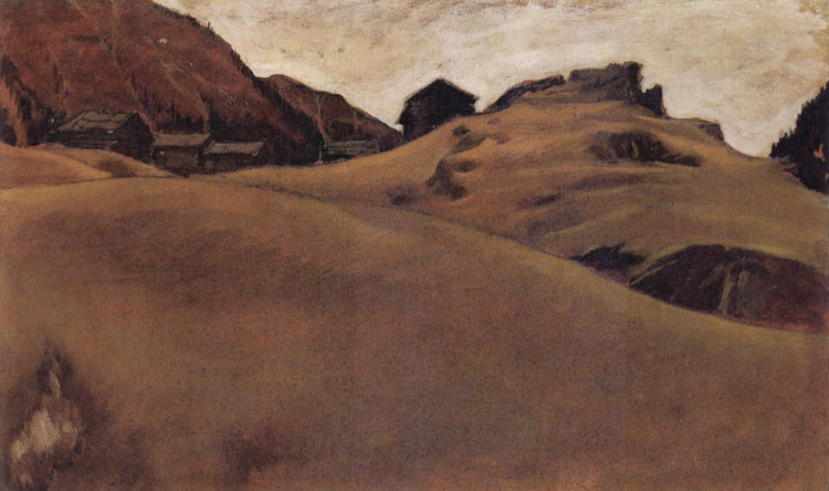 Almlandschaft Im Ötztal - Albin Egger-Lienz