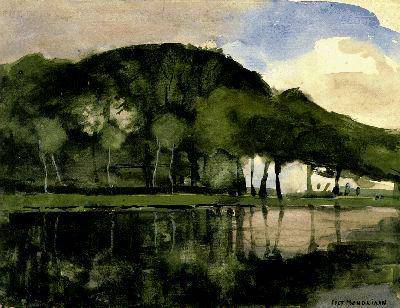 Along the Amstel - Piet Mondrian