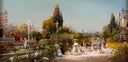 Roman summer activities by Robert Alott, city oil painting wall art, Romanticism