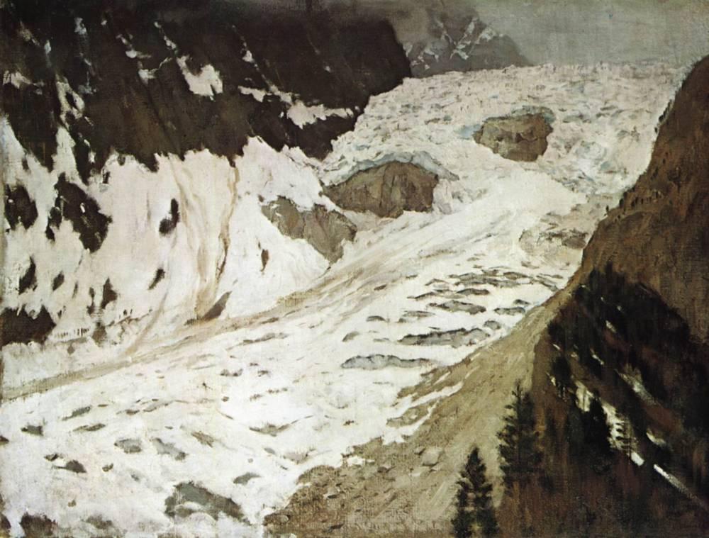 Alps. Snow. - Isaac Levitan