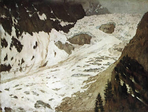 Alps. Snow. - Isaac Levitan