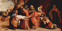 Altar polyptych of San Bartolomeo, Bergamo, foot plate: Entombment by Lorenzo Lotto, religion oil painting wall art, High Renaissance