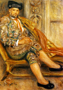 Ambroise Vollard Portrait by Pierre-Auguste Renoir — male oil painting wall art, Impressionism