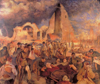 An Advanced Dressing Station in France