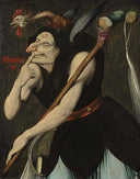 An Allegory of Folly by Quentin Matsys — surrealism oil painting wall art, Northern Renaissance