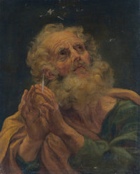 An Apostle by Giovanni Battista Gaulli — hand-painted portrait oil painting reproduction on canvas