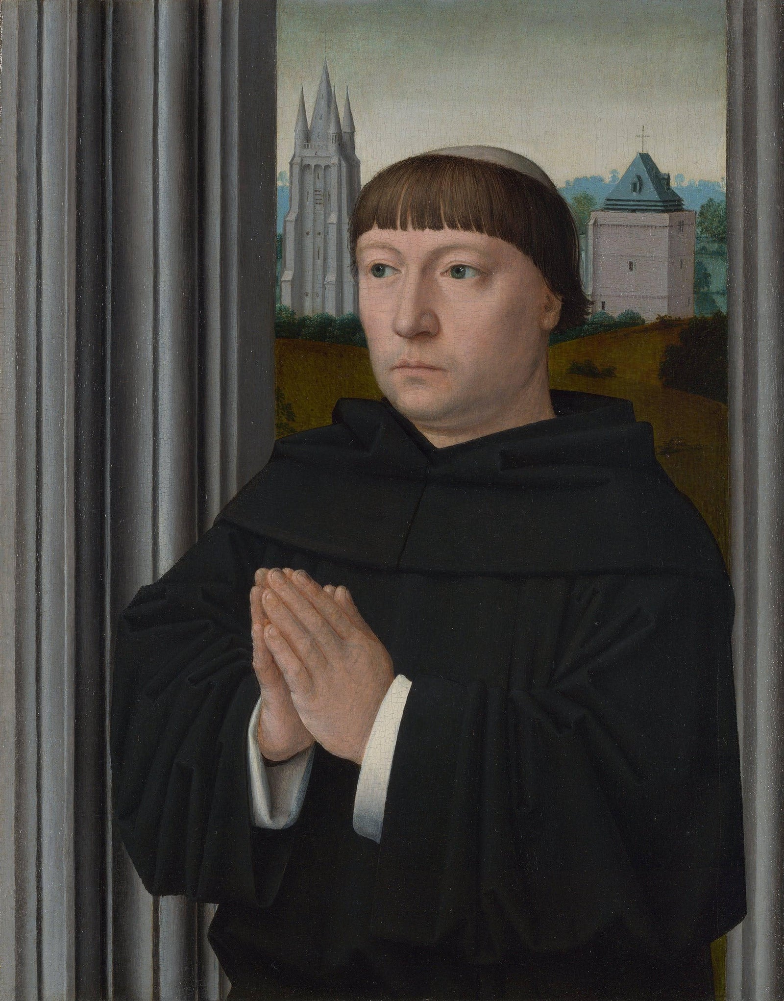 An Augustinian Friar Praying