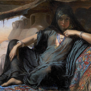 An Egyptian pot seller at Gizeh