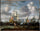 An English Yacht Saluting a Dutch Man-of-war in the Port of Rotterdam in study