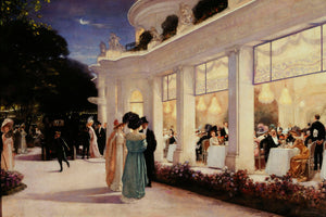 An evening at Pré Catelan - Henri Gervex