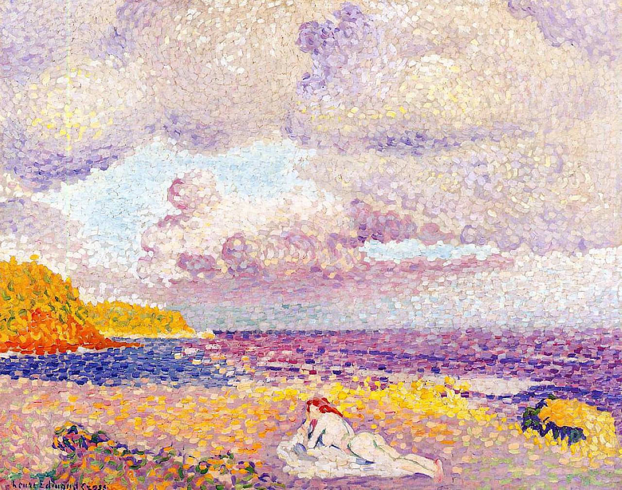 An Incoming Storm - Henri-Edmond Cross