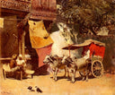 An Indian Gharry by Edwin Lord Weeks — group oil painting wall art, Orientalism