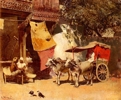 An Indian Gharry in home office